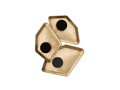 Plafoniera a LED in acciaio&nbsp;N�NUPHAR TRIO PETIT - DESIGNHEURE