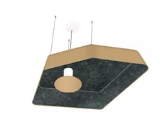 Lampada a sospensione a LED in acciaio&nbsp;N�NUPHAR GRAND - DESIGNHEURE