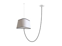 Lampada a sospensione a LED in tessuto&nbsp;NUAGE D�PORT�E GRAND - DESIGNHEURE
