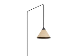 Lampada a sospensione a LED in rafia&nbsp;PARIS-HANO� PETIT NOMADIC - DESIGNHEURE