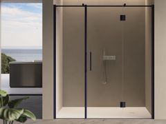 Box doccia a nicchia rettangolare con porta a battente&nbsp;EASY - DISENIA SRL  BY IDEAGROUP