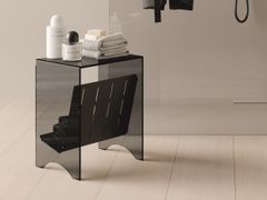 Sgabello per bagno in plexiglass&nbsp;MATRIX - DISENIA SRL  BY IDEAGROUP