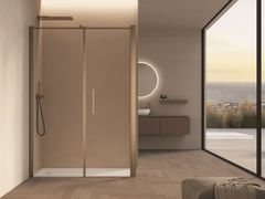 Box doccia ad angolo con porta battente&nbsp;OMEGA OM2P - DISENIA SRL  BY IDEAGROUP