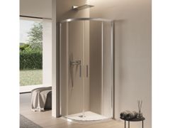 Box doccia semicircolare con porta scorrevole&nbsp;ORIGO 9 - DISENIA SRL  BY IDEAGROUP