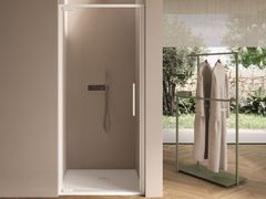 Box doccia a nicchia con porta a battente&nbsp;SNAP 3 - DISENIA SRL  BY IDEAGROUP