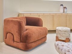 Poltrona in tessuto&nbsp;MOSAICO - DOOQ