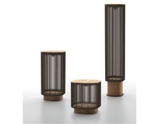 Lanterna in alluminio e teak&nbsp;FOS - DRIGANI