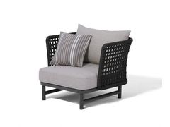 Poltrona da giardino imbottita con braccioli&nbsp;SAHARA - DRIGANI