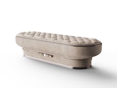 Panca imbottita capitonn� in pelle&nbsp;ANCLENT ARCH&COLOSSEUM ECHO - DASH CASA GROUP
