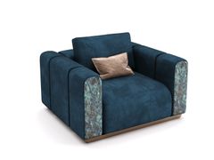 Poltrona in pelle con braccioli&nbsp;HESTIA'S ODE - DASH CASA GROUP