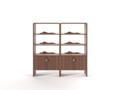 Libreria autoportante in legno&nbsp;ROUND - DASH CASA GROUP