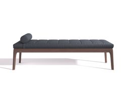 Dormeuse imbottita in pelle con poggiatesta&nbsp;RU DIAN - DASH CASA GROUP