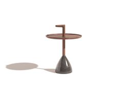 Tavolino di servizio alto in legno&nbsp;RU DIAN - DASH CASA GROUP