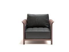 Poltrona in pelle con braccioli&nbsp;RU DIAN - DASH CASA GROUP