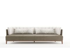 Divano lineare in pelle&nbsp;SHAN ZHU - DASH CASA GROUP