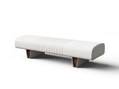 Panca imbottita in pelle&nbsp;SPIRIT AND TRANQUILITY - DASH CASA GROUP