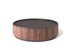 Tavolino rotondo basso in legno&nbsp;SPRING - DASH CASA GROUP