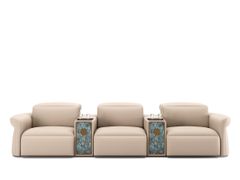 Divano in pelle home theater&nbsp;HESTIA'S ODE - DASH CASA GROUP