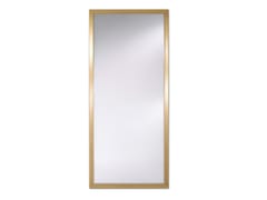 Specchio rettangolare da parete con cornice BREMEN GOLD - DEKNUDT MIRRORS