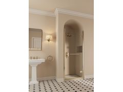 BOX DOCCIA A NICCHIA CON PORTA A BATTENTE&nbsp;SAVOY V - DEVON&DEVON