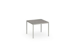 Tavolo da giardino quadrato in alluminio e porcellana&nbsp;HAVEN - GANDIA BLASCO