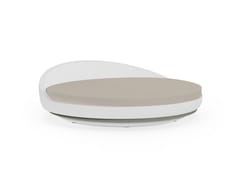 Letto da giardino rotondo imbottito&nbsp;LACE - GANDIA BLASCO