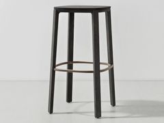 Sgabello da bar in legno senza schienale&nbsp;COLLETTE - DISTRICT EIGHT DESIGN CO.