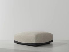 Pouf letto quadrato in tessuto&nbsp;JOSS - DISTRICT EIGHT DESIGN CO.