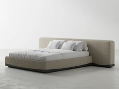 Letto imbottito in tessuto con testiera larga&nbsp;JOSS - DISTRICT EIGHT DESIGN CO.
