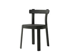Sedia in rovere con schienale aperto&nbsp;KNOT - DISTRICT EIGHT DESIGN CO.