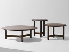 Tavolino basso rotondo in rovere&nbsp;STILT - DISTRICT EIGHT DESIGN CO.