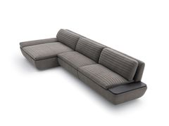 Divano in pelle con penisola&nbsp;DECK MATELASS� - DITRE ITALIA