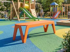 Panchina in polietilene senza schienale&nbsp;COMPASS - DONYE DESIGN