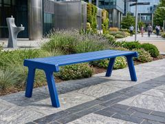 Panchina in polietilene senza schienale&nbsp;MOONLIGHT  - DONYE DESIGN