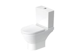 Wc monoblocco in ceramica senza brida&nbsp;STARCK 3 012609 - DURAVIT