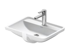 Lavabo rettangolare da incasso soprapiano in ceramica&nbsp;STARCK 3 030249 - DURAVIT
