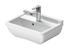 Lavabo sospeso in ceramica con troppopieno&nbsp;STARCK 3 075045 - DURAVIT