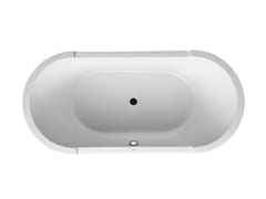Vasca da bagno ovale in acrilico da incasso&nbsp;STARCK TUBS 700011 - DURAVIT