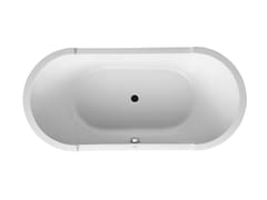 Vasca da bagno ovale centro stanza in acrilico&nbsp;STARCK TUBS 700012 - DURAVIT