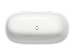Vasca da bagno ovale centro stanza in DuraSolid&nbsp;ZENCHA 700462 - DURAVIT