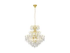 Lampada a sospensione in acciaio e cristallo&nbsp;FENOULLET - EGLO ITALIANA