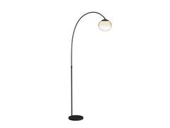 Lampada da terra a LED in acciaio e vetro&nbsp;PANTOJA - EGLO ITALIANA