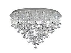 Lampada da soffitto a LED in acciaio e cristallo&nbsp;PIANOPOLI 75 - EGLO ITALIANA