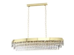 Lampada a sospensione a LED in acciaio e cristallo&nbsp;VALPARAISO 115 - EGLO ITALIANA