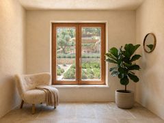 Finestra a taglio termico in legno-alluminio&nbsp;PERFEKTION WOOD HPS - PROFILATI
