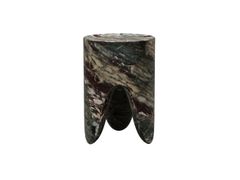 Tavolino alto rotondo in marmo&nbsp;MONAD - ENNE