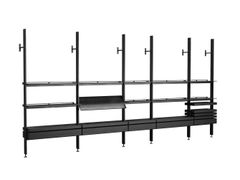 PARETE ATTREZZATA FISSATA A MURO IN LEGNO&nbsp;VITA - ENNE