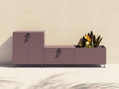 Mobile contenitore modulare da giardino in acciaio inox&nbsp;KOA 110 - BELLON MIT