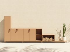 Mobile contenitore modulare da giardino in acciaio inox&nbsp;KOA - BELLON MIT