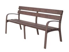 Panchina in Strongplast con schienale&nbsp;ECOCITY - EUROCOMITALIA